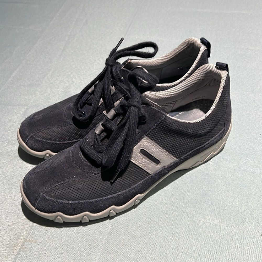 Hotter Leanne Comfort Blue Sneaker Women’s 8‎ standard B36